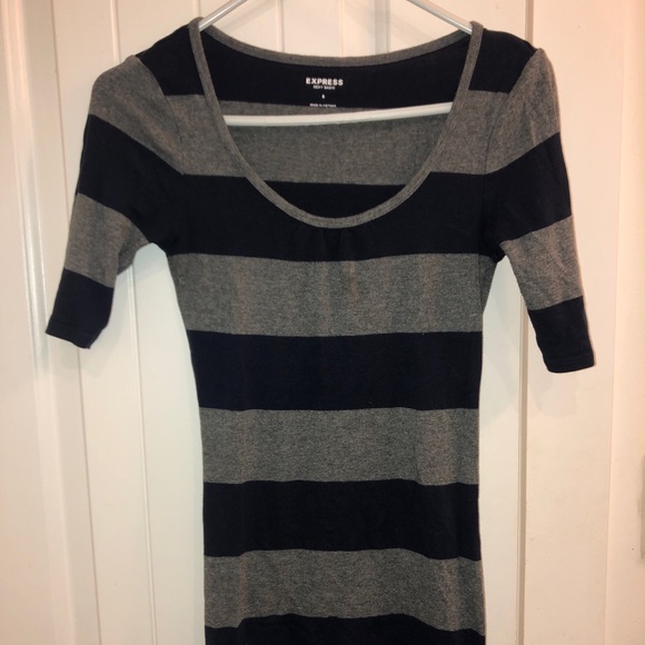 Express Tops - Express Striped Tee